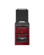 Stoves 444412002 Dx Mra Rich 60Ei Rty 60Cm Induction Electric Cooker With Double Oven, Red, A Rated