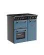 Stoves 444412005 Dx Rca Rich 90Df 90Cm Dual Fuel Range Cooker, Twilight Blue, A Rated