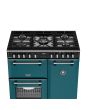 Stoves 444412007 Dx Rca Rich 90Df 90Cm Dual Fuel Range Cooker, Deep Marine, Green, A Rated