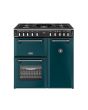 Stoves 444412007 Dx Rca Rich 90Df 90Cm Dual Fuel Range Cooker, Deep Marine, Green, A Rated