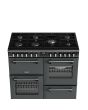Stoves 444412015 Dx Rca Rich 100Df 100Cm Dual Fuel Range Cooker, Anthracite Grey, A Rated