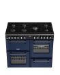 Stoves 444412018 Dx Rca Rich 100Df 100Cm Dual Fuel Range Cooker, Midnight Blue, A Rated