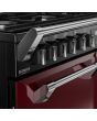 Stoves 444412020 Dx Rca Rich 100Df 100Cm Dual Fuel Range Cooker, Garnet Red, A Rated