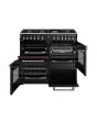 Stoves 444412020 Dx Rca Rich 100Df 100Cm Dual Fuel Range Cooker, Garnet Red, A Rated