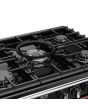 Stoves 444412020 Dx Rca Rich 100Df 100Cm Dual Fuel Range Cooker, Garnet Red, A Rated