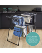 Swan SWLC1000BLKN Stealth Easy-Close Collapsible Clothes Airer