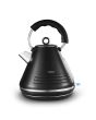 Tower T10074BLK Ash 1.7L Pyramid Kettle Black