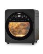 Tower T17051BLK Vortx Xl 14.5L 5-In-1 Digital Air Fryer Oven With Rotisserie Black