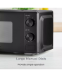 Tower T24044BLK 20 Litre 800W Manual Microwave Black