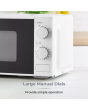 Tower T24044WHT 20 Litre 800W Manual Microwave White