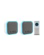 Uni-Com 68440 Portable + Plug In Door Chime White