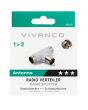 Vivanco 48019 Two Way Splitter