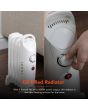 Warmlite WL43002YW 650W Oil Filled Radiator White