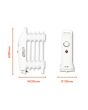 Warmlite WL43002YW 650W Oil Filled Radiator White