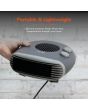 Warmlite WL44004DT 2000W Flat Fan Heater Dark Titanium