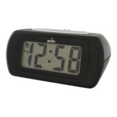 Acctim 12343 Auric LCD Alarm Clock Black