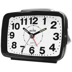 Acctim 13883 Titan 2 Alarm Clock Black