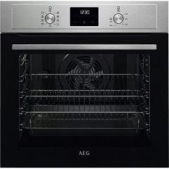 Aeg BEX33501EM Built-In Electric Single Oven - Stainless Steel - A Rated 72L