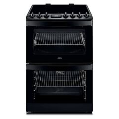 Aeg CIB6743MCB 6000 Steambake Double Cavity Electric Induction Full 60X60 Cm Catalytic