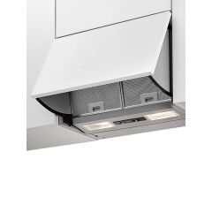 Aeg DEB2631S 60Cm Wide Integrated Hood - Grey - D Rated