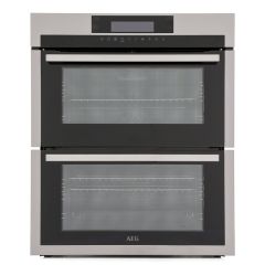 Aeg DUE731110M Built Under Electric Double Oven - Stainless Steel - A/A Rated
