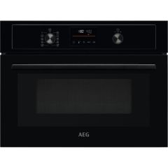 Aeg KMX365060B Built-In Combination Microwave Oven, Black
