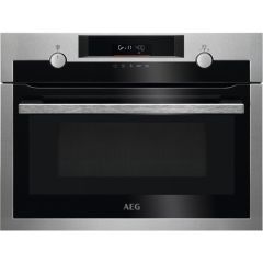 Aeg KMX525060M Built-In Microwave With Grill, Stainless Steel