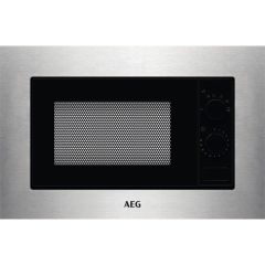 Aeg MSE1717SM Built-In Microwave - Black / Stainless Steel