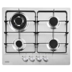 Belling 444411635 Ghu603ri Stainless Steel 4 Burner Gas Hob