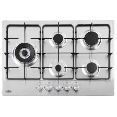 Belling 444411638 75Cm 5 Burner Gas Hob - Stainless Steel