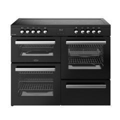 Belling 444411803 Rca Cookcentre 110E 110Cm Ceramic Range Cooker, Black, A Rated