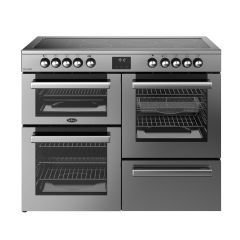 Belling 444411804 Rca Cookcentre 110E 110Cm Ceramic Range Cooker, Stainless Steel, A Rated