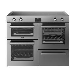 Belling 444411808 Rca Cookcentre 110Ei 110Cm Induction Range Cooker, Stainless Steel, A Rated