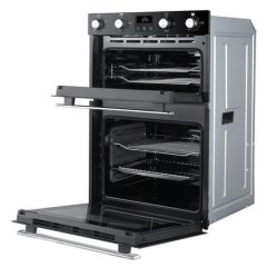 Belling 444444786 Bi902fpblk Electric Equiflow™ Fan Oven Double Oven Oven - Black - A Energy Rated