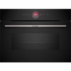 Bosch CMG7241B1B Built-In Compact Oven With Microwave Function, Black