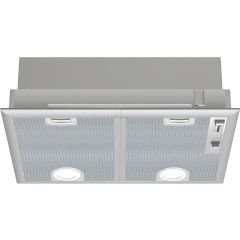 Bosch DHL555BLB Canopy Cooker Hood, 53 Cm, Silver Metallic