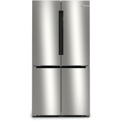 Bosch KFN96APEAG American Fridge Freezer, Non-Plumbed, Stainless Steel, E Rated
