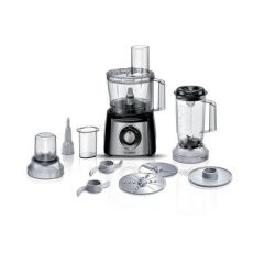 Bosch MCM3501MGB Multitalent 3 Compact 800W Food Processor - Black & Stainless Steel