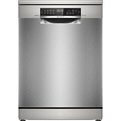 Bosch SMS6TCI02G Standard Freestanding Dishwasher - Silver Inox - A Rated