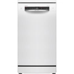 Bosch SPS4HMW14G Slimline Freestanding Dishwasher - White - D Rated