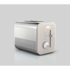 Breville VTT967 High Gloss Toaster 2 Slice Toaster Cream