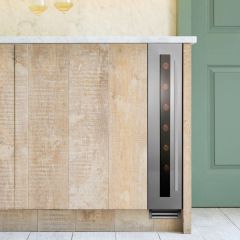 Capel WI159 14.5Cm Undercounter Wine Cabinet Stainless Steel