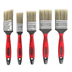 Dekton DT95855 5Pc Pro Paint Brush Sure Grip Handle Pure Bristle