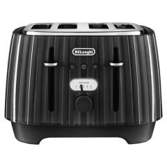 Delonghi CTD4003BK 4 Slice Ballerina Toaster Black