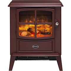 Dimplex BFD20BRG Brayford Optiflame 1/2Kw Burgundy While Stock Last