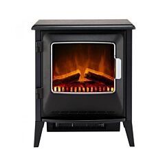 Dimplex LUC20 Lucia 2Kw Optiflame Led Log Effect Electric Stove Style Fire Black