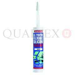 Evo-Stick 310.11322 All Purpose Silicone White