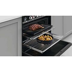 Fisher + Paykel OR90SCI6B1 90Cm 5 Zone Induction Pyrolytic Cooker - Black