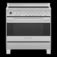 Fisher + Paykel OR90SDI6X1 82227 900Mm Wide Electric Range Cooker Stainless Steel