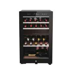 Haier HWS42GDAU1(UK) Wine Cooler Wine Bank 50 Series 7 Freestanding, 2 Areas, 42 Bottles, Light Led,